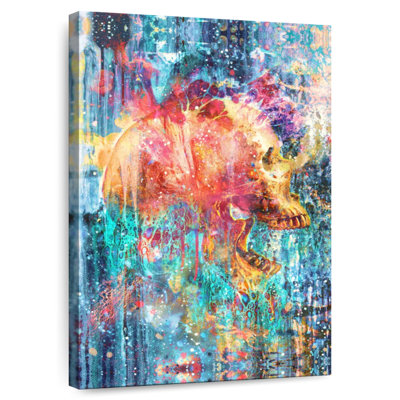 Kerner Splatter Skull