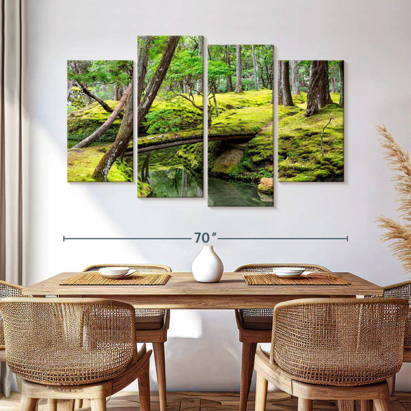 Alvord Bridge Over Calm Water, 42" H x 68" W
