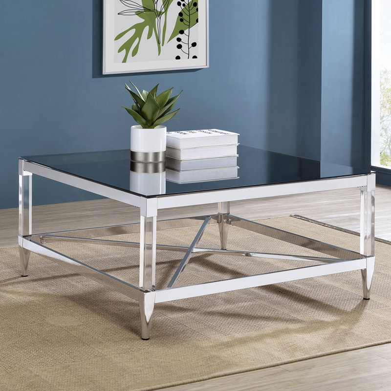 Issabella Glass Top Coffee Table
