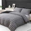 Microfiber Geometric Duvet Cover Set-126232004-126232002