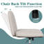 Chaise de travail avec siège rembourré Walsunny-98415128