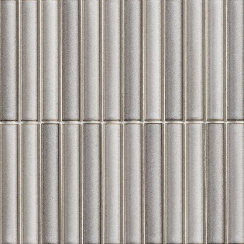 Céramique japonaise grise 1 x 6, Gris