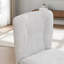 Chaise d'appoint sans accoudoirs Modern Linen (ensemble de 2)-621772673