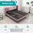 Foss Adjustable Bed with Wireless Remote-1925773198