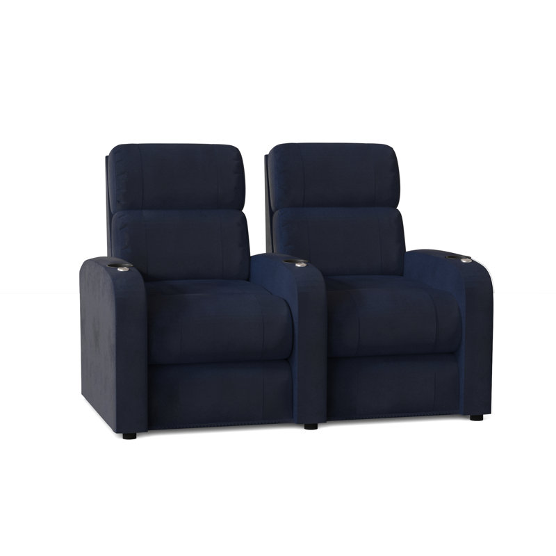 Fauteuil de cinéma (rangée de 2), Océan Smartsuede, Manuel