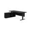 Bureau rectangulaire en bois massif noir-1831033767-1831033764