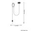 Dan 1 - Light Black Bulb Pendant