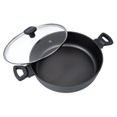 Moule à sauter en aluminium anti-adhérent 5 qt à couvercle principal