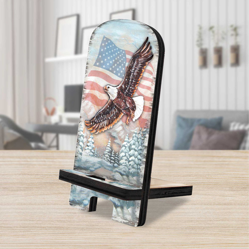 Designocracy Single Screen Desktop Mount, 6" H x 3" W x 3" D