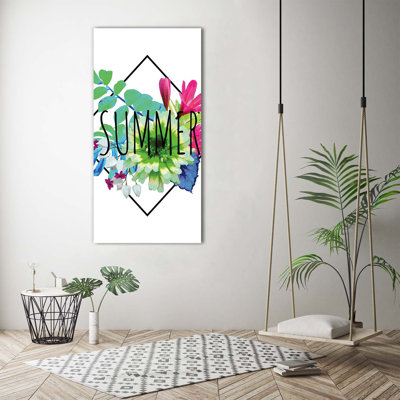 Summer - Wrapped Canvas Print