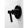 Concord 3-Way Diverter Valve with Single Handle and Round Plate