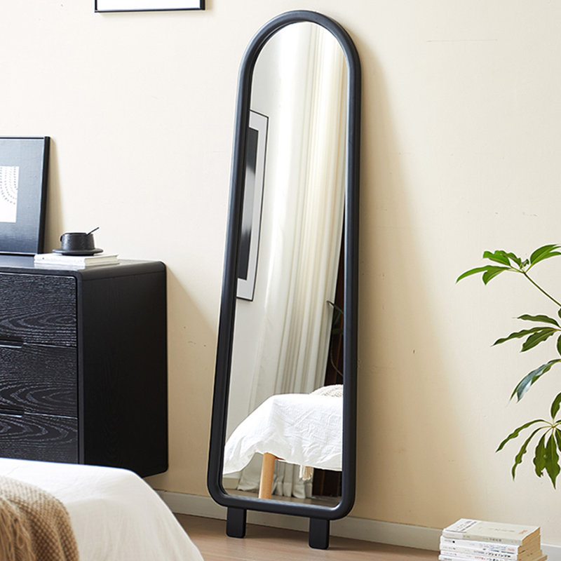 Miroir ovale pleine grandeur de style médiéval