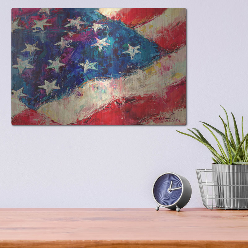 "Artflag" par Richard Wallich, H 12 po x l 16 po