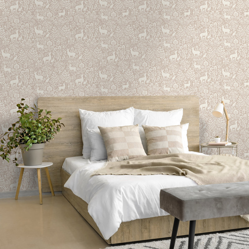 10.05m x 53cm Matte Wallpaper Roll, Pink