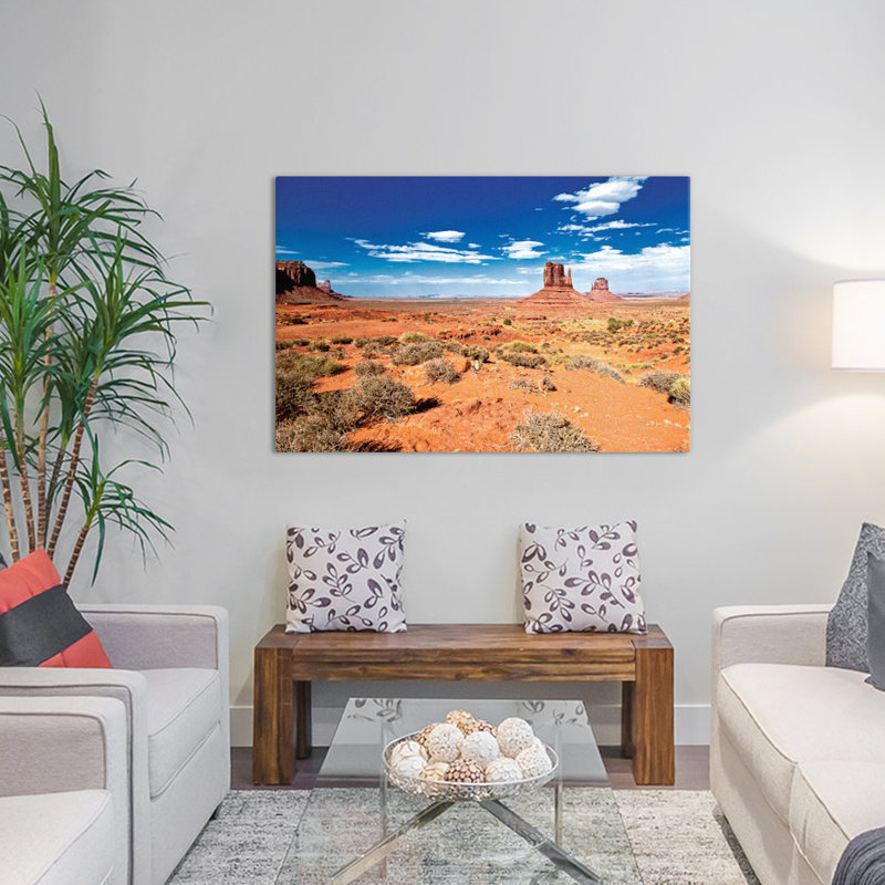 « novalley ii », reproduction de photo sur toile tendue, H 18 po x l 26 po x P 1,5 po, Toile avec cadre noir, Pas de tapis