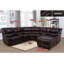 Canapé modulaire en cuir 5 pièces Genea