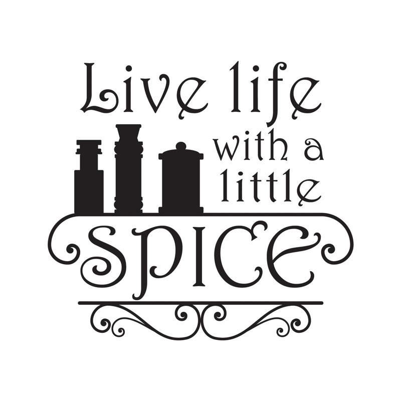 Text & Numbers Wall Decal