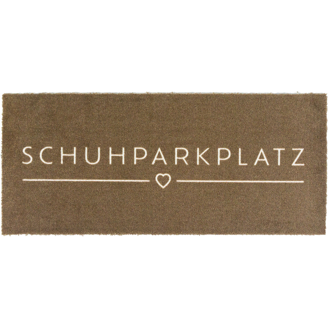 Fußmatte Fashion Printed – Waschbare Türmatte Schuhparkplatz 33 x 75 cm