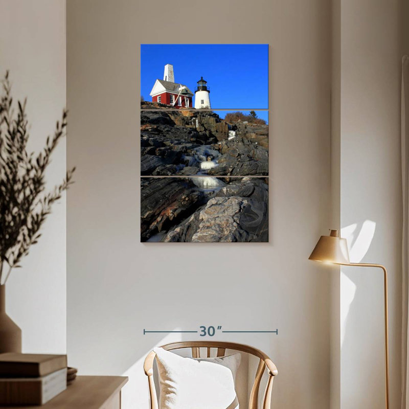 Aletra Pemaquid Point I, 57" H x 36" W