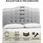 Linen Upholstered Headboard-Modern-Adjustable Height-Button Tufting-589112274-589112273