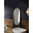 Precious Black 3-d Antique Marble Look 24x48 Porcelain Tile
