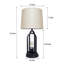 Lampe de table ovale sur pied
