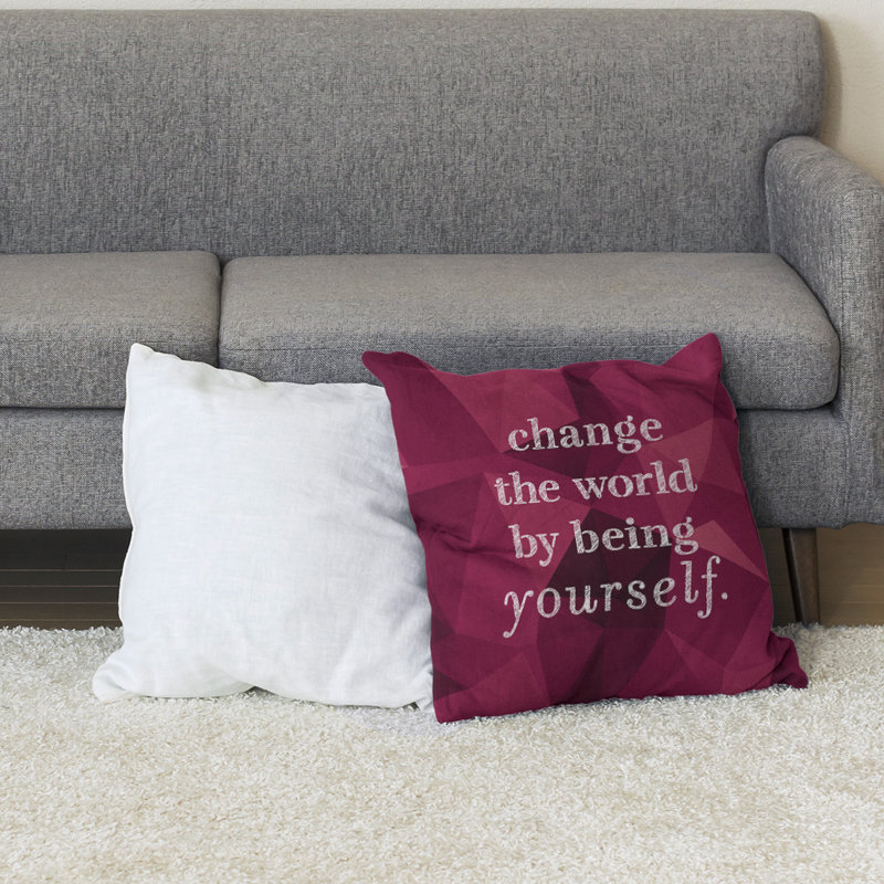 Coussin de sol à changement de pierres précieuses, 40 po x 40 po, Spinelle