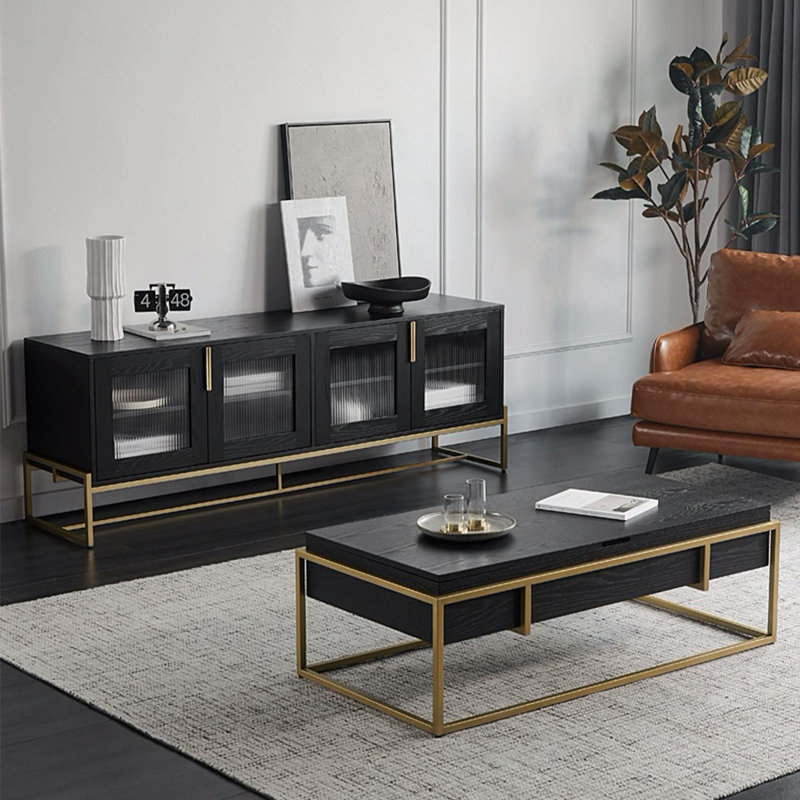 Modern style TV stand and coffee table