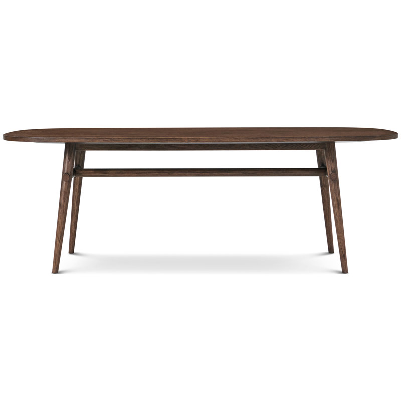 Madrid/WRC Dining Table, 30" H x 86.61" L x 41.34" W, Brown