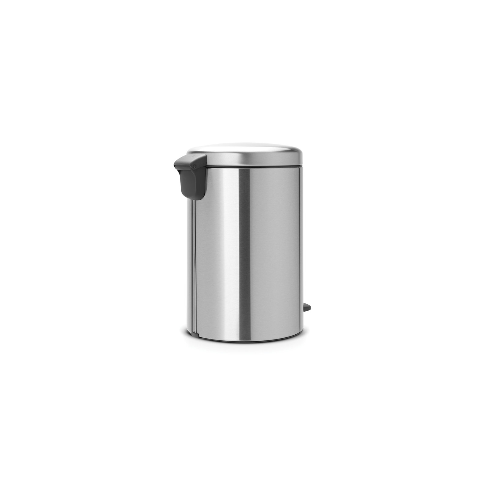 Brabantia Newicon Step On Trash Can, 3.2 Gallon (12 Liter), Matte Steel Fingerprint Proof