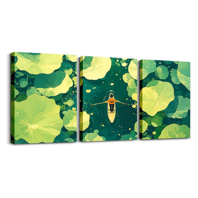3 Piece Wrapped Canvas Print