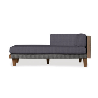 Catalina Outdoor Teak Chaise Lounge