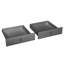 Banc de jardin, poste de travail avec tablette de rangement, tiroir et armoire-362136536