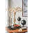 S/2 Round Iron Trays With Black And Gold Finish-641740384