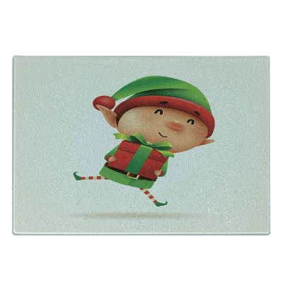 East Urban Home Glass Elf Cutting Board