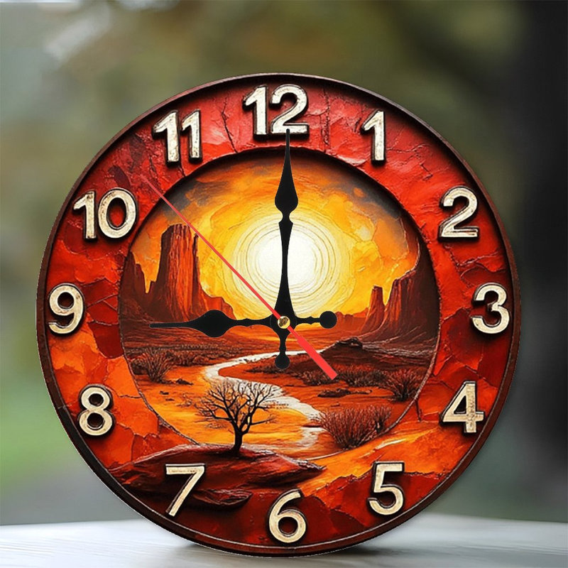 Horloge murale Sunset Canyon