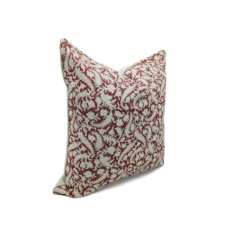 Fabdivine Home Decor, Throw Pillow Covers, Decorative Pillows, Aesthetic Room Decor, Bedroom Decor, Christmas, Block Print- Blackforest