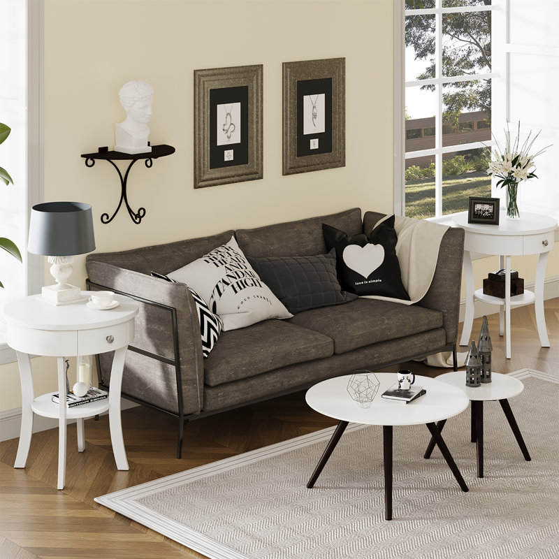 20'' W Nightstand, White