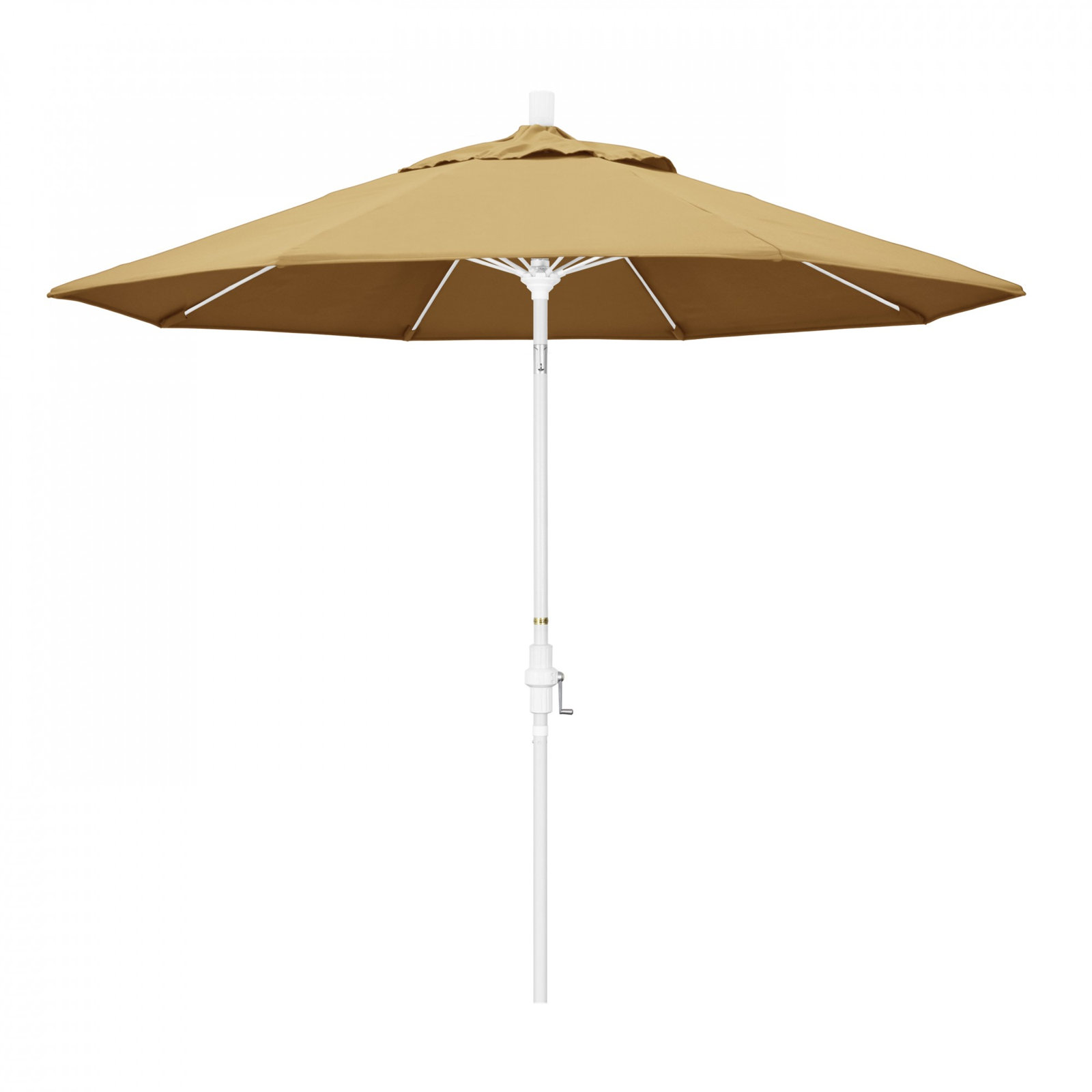 Roverta 108'' Sunbrella® Outdoor Umbrella, Canvas Wheat Sunbrella® Canvas