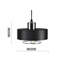 Jeterson 3 - Light Black/Silver Cluster Pendant