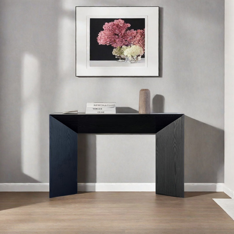 Modern Minimalist Console Table, 31.5" H x 47.24" W x 15.75" D