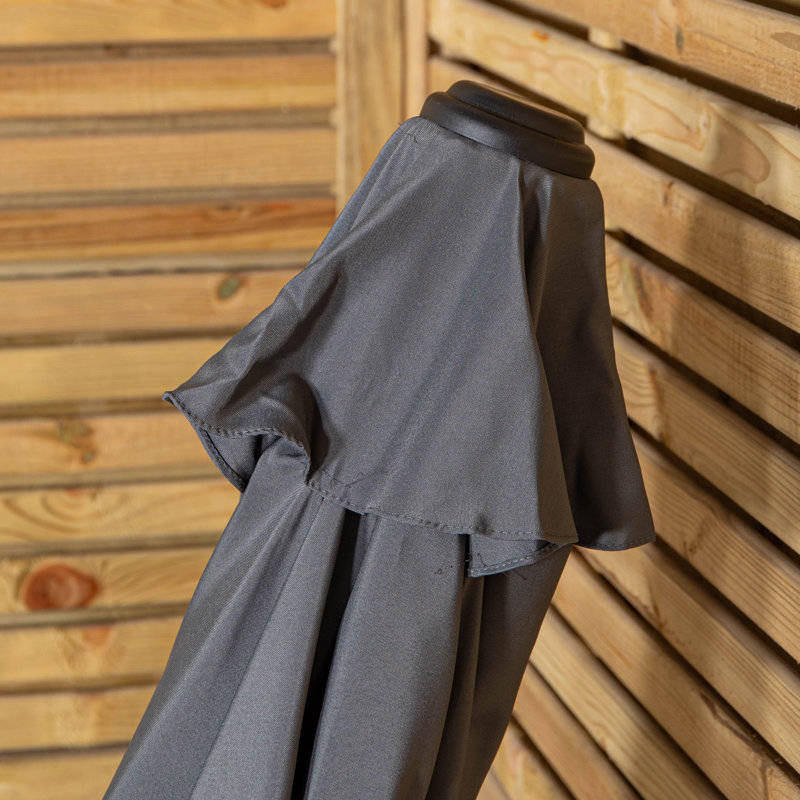 Samuel Alexander Market Parasol, Grey