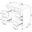 Meuble-lavabo simple 36 po avec comptoir en céramique, assemblage requis-314171518
