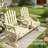 Stable Patio Bench,2-Seat Wooden Garden Bench-276003412