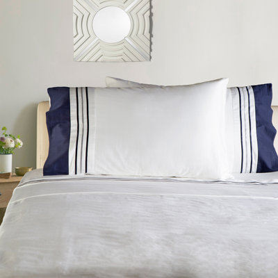 Zachery 100% Cotton Percale Sheet Set