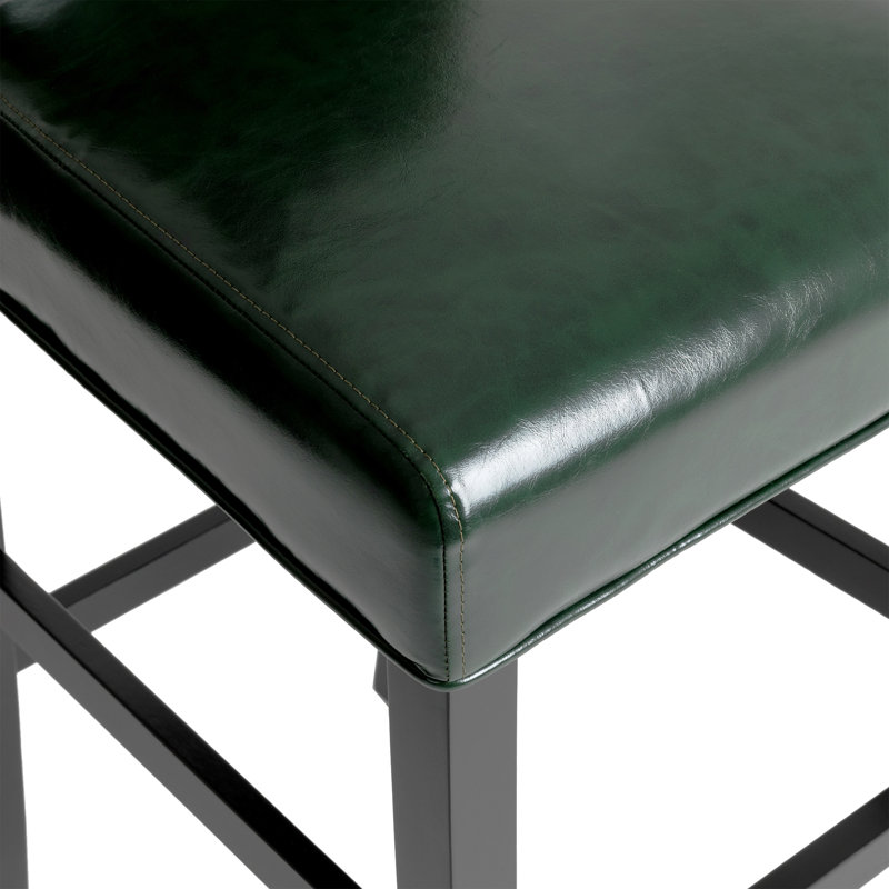 Tabouret de bar 28,75 po Aichele, Vert chasseur
