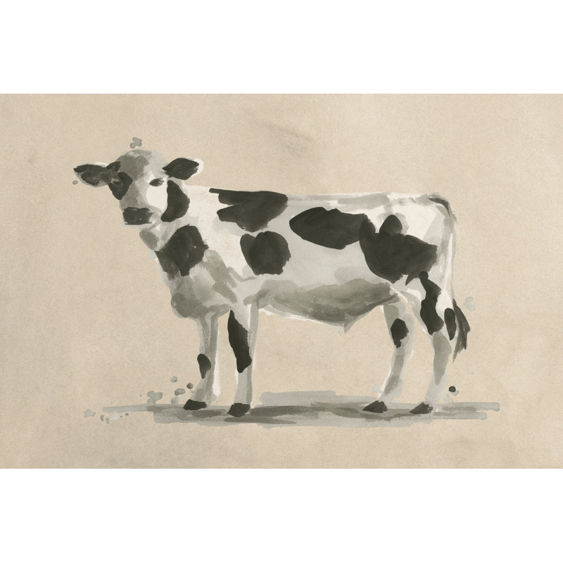 Antique Farm Cameo I by June Erica Vess - Wrapped Canvas Print, 30 cm H x 46 cm W