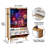 Shoe Storage Cabinet with 3 Flip Drawers for Vibrant Red Roses Glitter Colorful Fireworks Night Sky Shoe Rack Storage Organizer