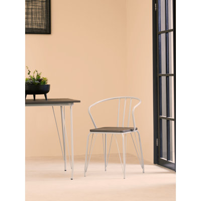 Wolfsberg 46cm H Metal Windsor Back Side Chair