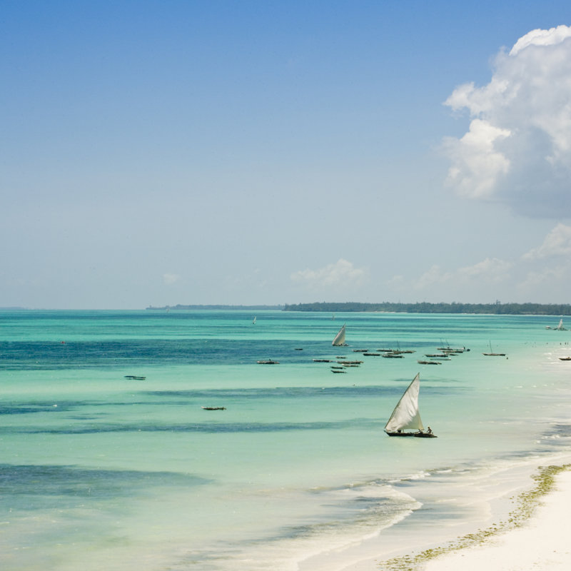 Indian Ocean by Andrew Linscott - Print, 76cm H x 76cm W